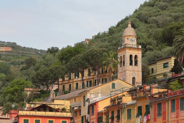 Igreja de São Martinho. Portofino, Itália — Fotografia de Stock