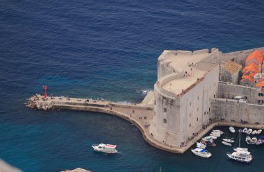 Saint Ivan fort. Dubrovnik, Hırvatistan