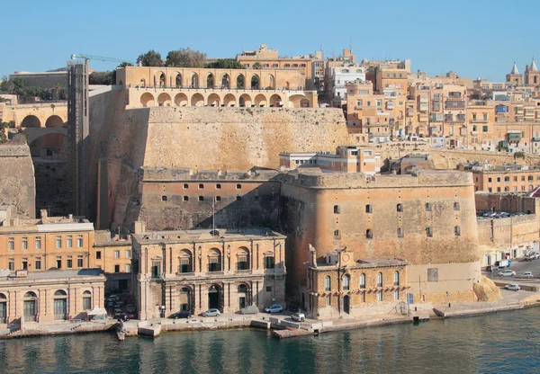 Befäst stad. Valletta, Malta — Stockfoto