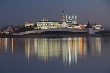 Nehir Kazanka, Kazan Kremlin, Tataristan, Rusya Federasyonu
