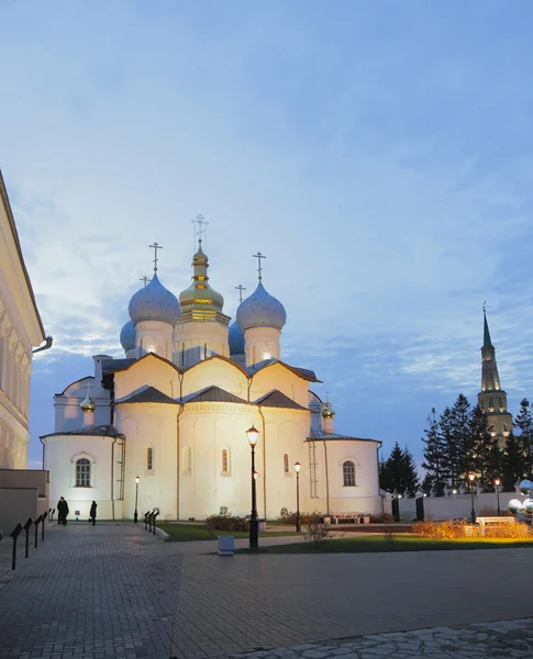 Duyuru Cathedral civarındaki Kazan Kremlin, Tataristan — Stok fotoğraf