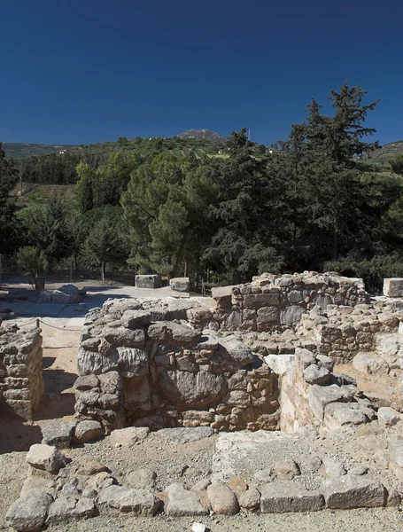 Grcia, escavações arqueológicas em Creta, Knoss palace — Fotografia de Stock