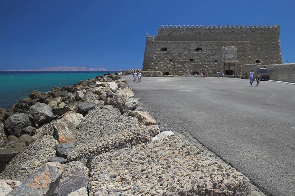 Fortaleza veneziana Castro. Iraklion, Creta, Grécia — Fotografia de Stock