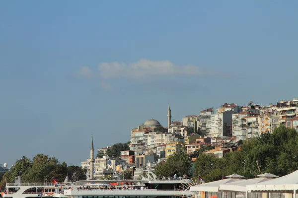 Besiktas-Kabatas. Estambul, Turquía — Foto de Stock
