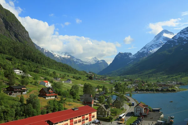 Nordfyord, Olden, Norway — Stock Photo, Image