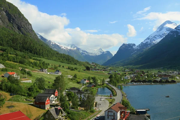 Norwegen, alt, nordfyord — Stockfoto