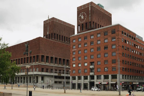 Noorwegen, Oslo City Hall — Stockfoto