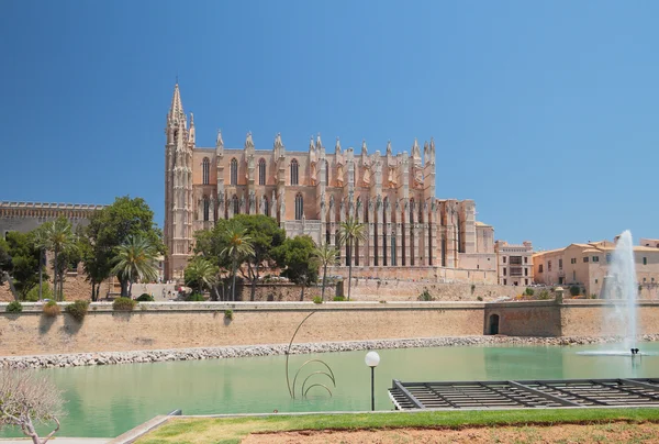 Cattedrale di Palma di Maiorca. Spagna — Foto Stock