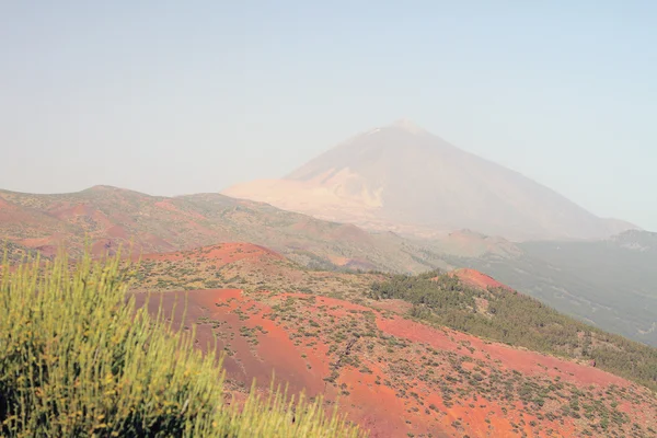 Hänge des Teide-Vulkans. teneriffa, spanien — Stockfoto