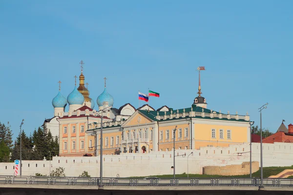 Kremlin van Kazan, noordelijke geval van Gun werf — Stockfoto