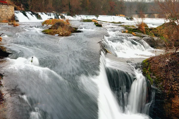 Caídas en el Rin. Neuhausen, Suiza — Foto de Stock