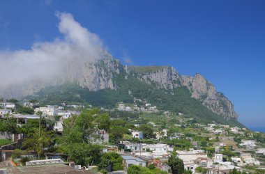 Monte Solaro. Capri, İtalya