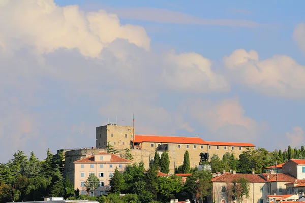 San giusto fästning (castello di san giusto). Trieste, Italien — Stockfoto