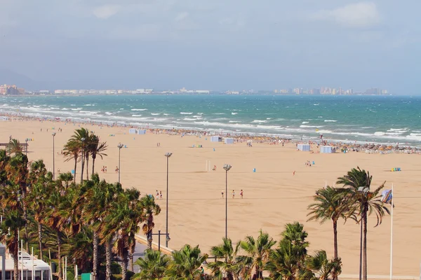 Resort on Mediterranean coast. Valencia, Spain — Stock Photo, Image