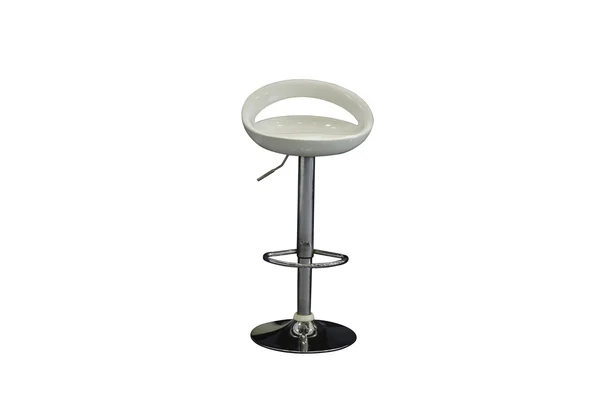 Modern stool isolated on white with clipping path — Stock Photo, Image