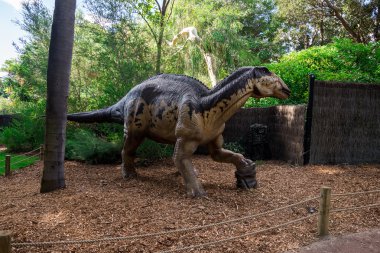 Edmontosaurus ekran modeli Perth Hayvanat Bahçesi