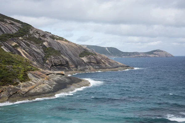 Krajobraz w Parku Narodowego Torndirrup, Albany — Zdjęcie stockowe