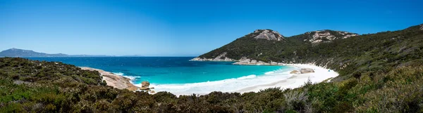 Panorama of Little Beach landscape in Two Peoples Bay Reserve near Albany — Stock Photo, Image
