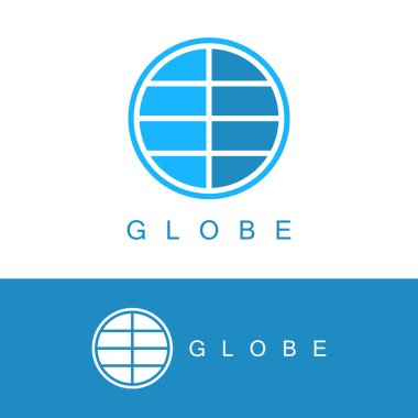 Küre logo şablonu