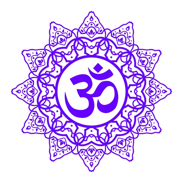 OM aum symbol — Wektor stockowy