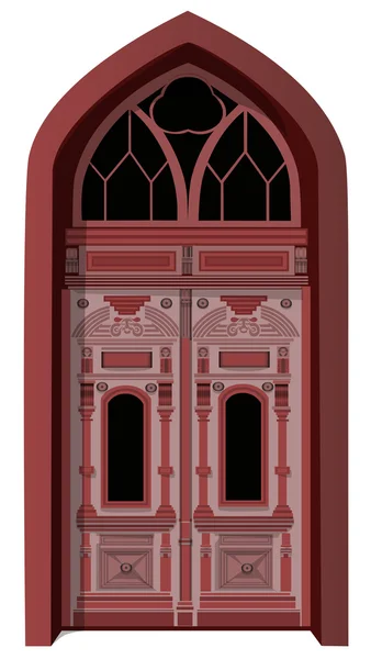 Вход в дверь — стоковый вектор