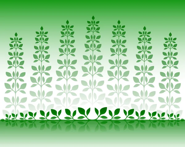 Background plants — Stock Vector