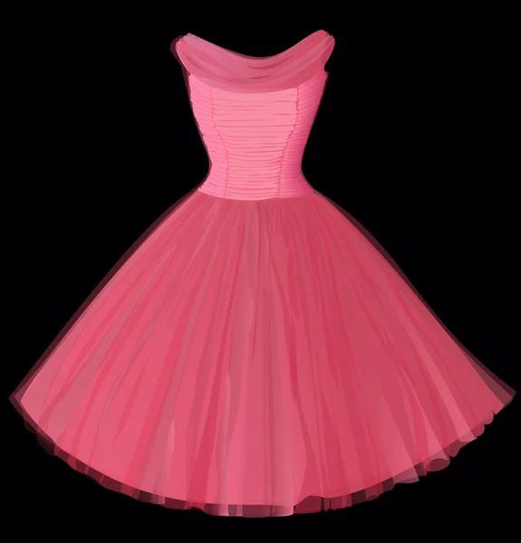 Pembe elbise