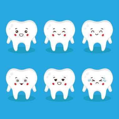 Çeşitli İfadeyle Şirin Diş