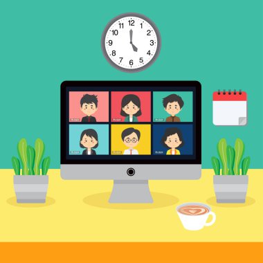 Dizüstü bilgisayardaki İnsanlarla Giyinme Dizaynı