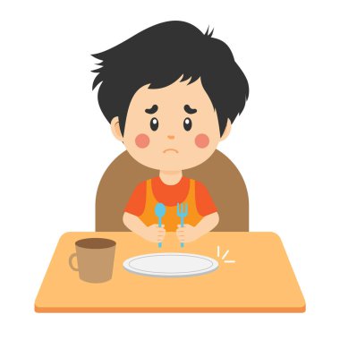 Aç Çocukların Hisse Vektörü 