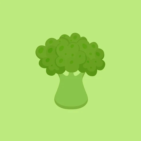 Vetor Estoque Brócolis — Vetor de Stock