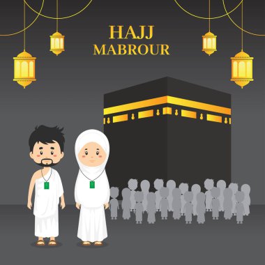 Karakterli Hac Mabrour Arkaplanı