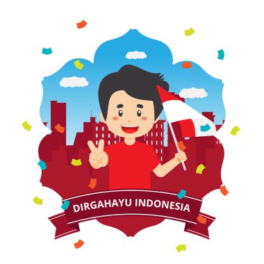 Karakterle Endonezya Bağımsızlık Günü