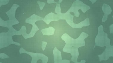 Yeşil tonlarda organik şekilli şebeke deseni. Soyut arka planlar, dijital tasarımlar, çevre dostu kavramlar ve modern yerleşimler için mükemmel..