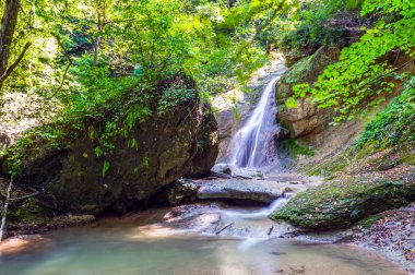 Karanlık Orman şelale