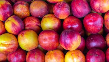 Olgun nektarin arka plan