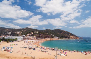 Tossa de Mar. Costa Brava, Katalonya, İspanya