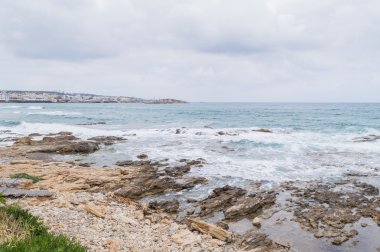 Akdeniz kıyılarında. Crete, Yunanistan