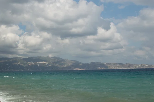 Costa mediterrânica. Creta, Grécia — Fotografia de Stock