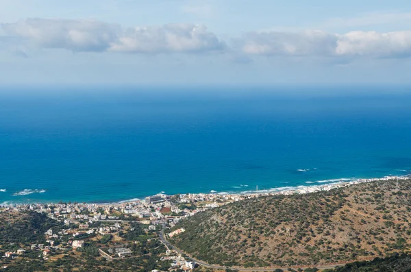 Vista panorâmica sobre a costa — Fotografia de Stock