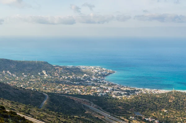 Vista panorâmica sobre a costa — Fotografia de Stock