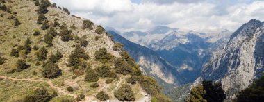 Faraggi Samarias Kanyon, Bahar, Crete island, Yunanistan