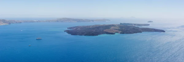 Νέα Καμένη ηφαιστειακό νησί Σαντορίνη Ελλάδα — Φωτογραφία Αρχείου