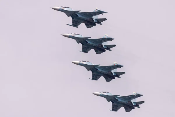 Rostov Don Russia May 2020 Russian Air Force Parade Commemorated — Stock Photo, Image