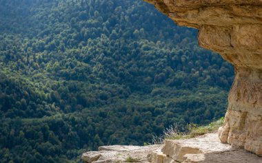 Cliff Eagle rafı, Mezmay köyü, Krasnodar bölgesi.
