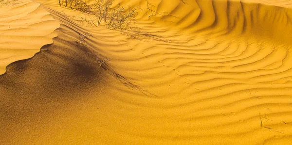 Zandduin Woestijn Natuurlijke Achtergrond Als Woestijn Thema — Stockfoto