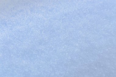 Kar dokusunun yüksek açılı görünümü, kopyalama alanı olan arkaplan.