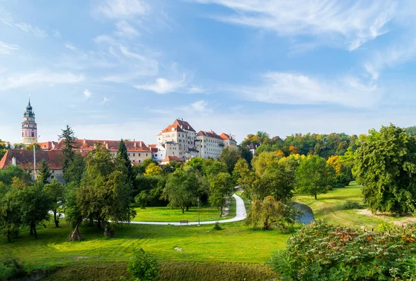 República Checa Ciudad Cesky Krumlov Patrimonio Humanidad Por Unesco Está — Foto de Stock