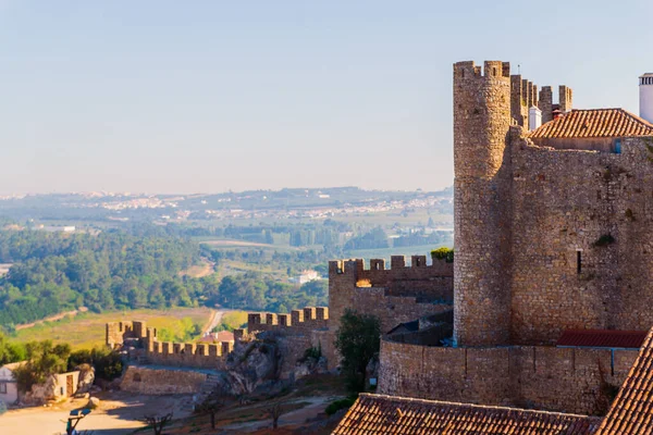 Medieval Castle Portuguese Village Obidos — Stock Photo, Image
