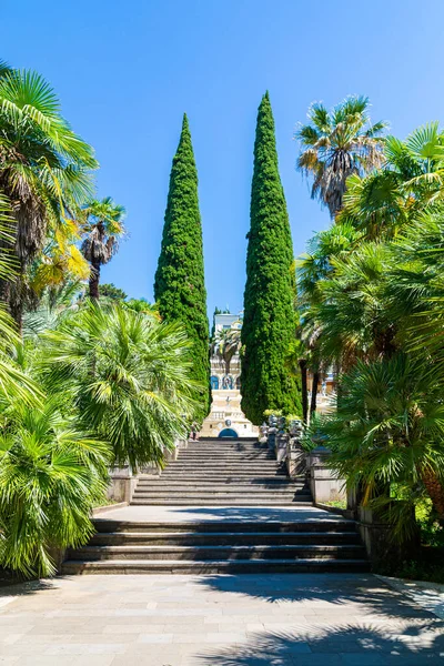 Stairway Alley City Park Walking — Stock Photo, Image